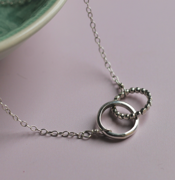 Linked Circle Necklace