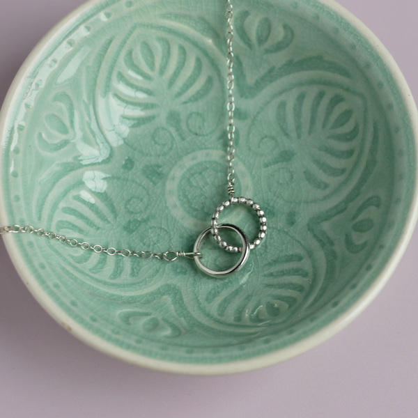 Linked Circle Necklace