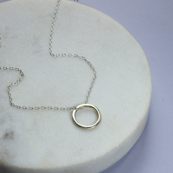 Mini Circle Necklace