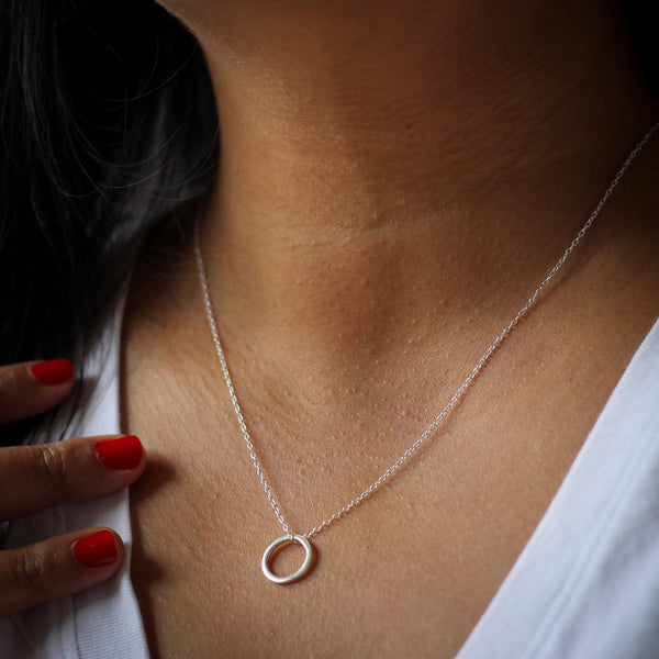 Mini Circle Necklace