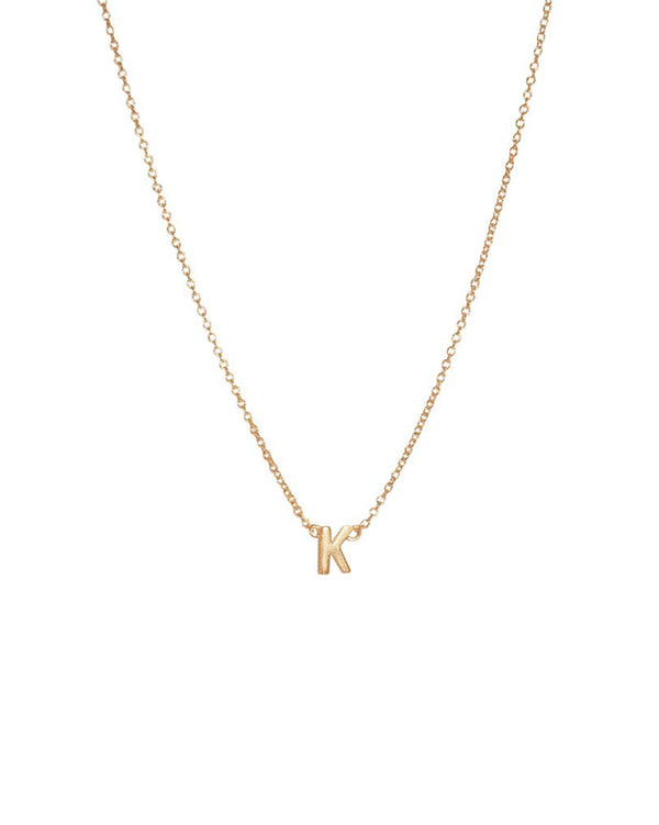 Custom Single Initial Necklace