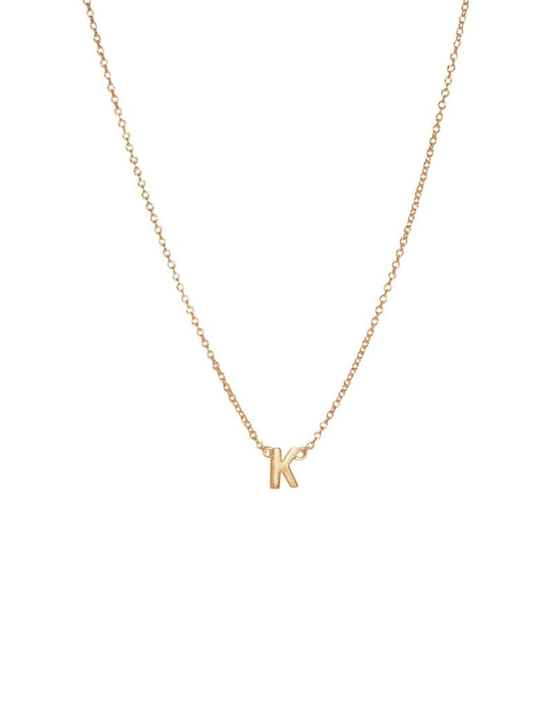 Custom Single Initial Necklace